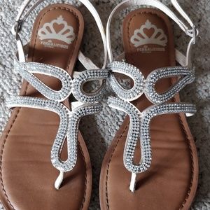 Fergalicious Shimmer Sandals